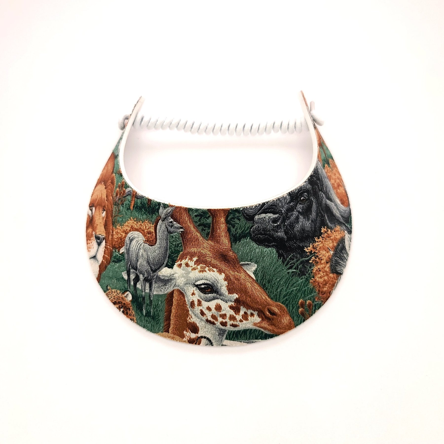 Safari Animals Small Kids Brim Miracle Foam Sun Visor