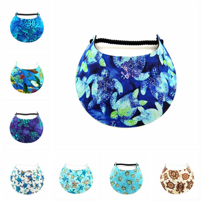 Turtle Patterns Foam Sun Visor