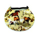 Around The Farm Foam Sun Visor Foam Visors Running Horses Medium 