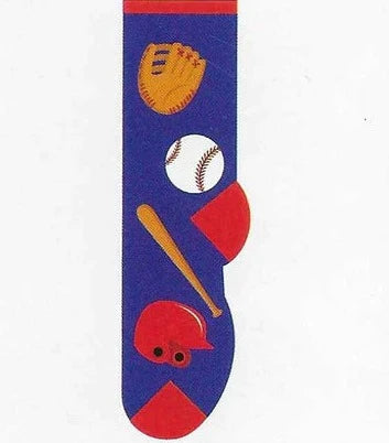 Baseball Socks Foozys Kids Unisex Crew Socks 