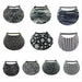 Black & White Patterns Foam Sun Visor Foam Visors 