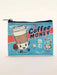 BlueQ Coin Purse Coffee Money Coin Purse 