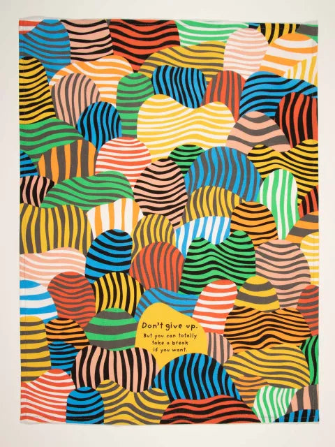 BlueQ Dish Towel Don't Give Up Dish Towel 