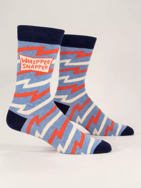 BlueQ Men Crew Socks Whipper Snapper Socks 