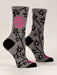 BlueQ Women Crew Socks Most Likely To Say It To Your Face Socks 