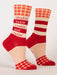 BlueQ Women Crew Socks Shakin' Bakin' Cookie and Cakin' Socks 