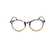 Bookin Round Fully Magnified Reading Glasses Fully Magnified Reading Glasses +1.50 Blue 