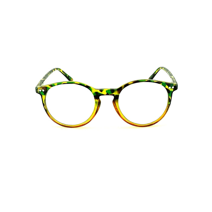 Bookin Round Fully Magnified Reading Glasses Fully Magnified Reading Glasses +1.50 Yellow 