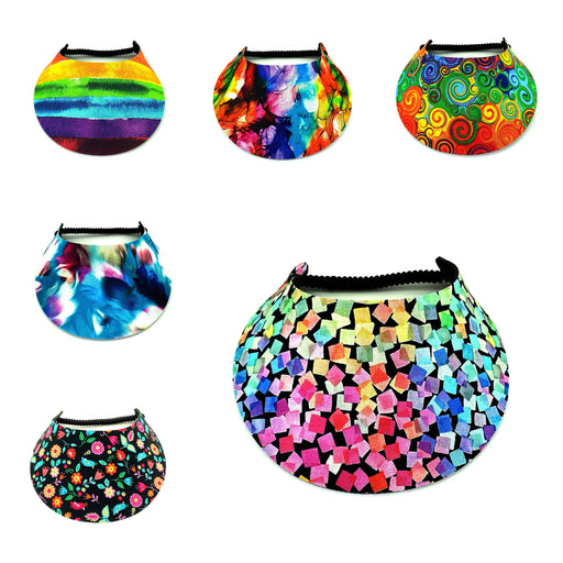 Brilliant Colors Foam Sun Visor Foam Visors 