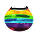 Brilliant Colors Foam Sun Visor Foam Visors Brilliant Rainbow Medium 