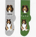 Collie Socks Foozys Unisex Crew Socks 