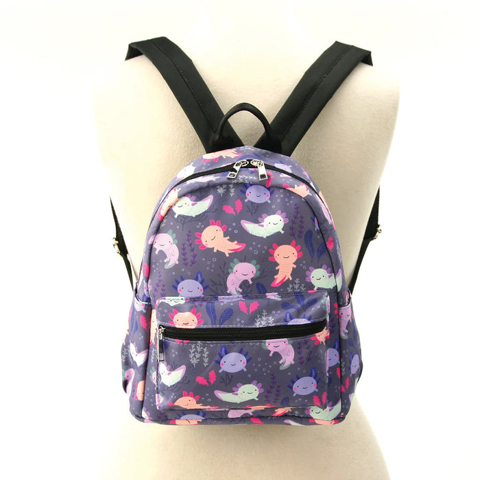 Cute Backpack Backpack Axolotl 