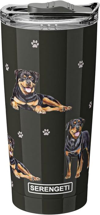 Dog Breeds Q-Z 20oz Serengeti Ultimate Tumbler Tumblers Rottweiler 