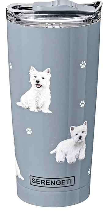Dog Breeds Q-Z 20oz Serengeti Ultimate Tumbler Tumblers Westie 