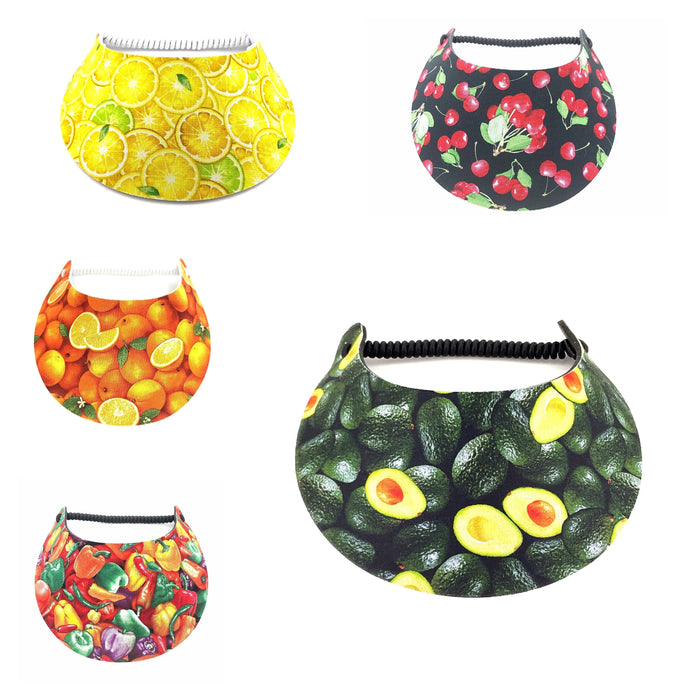 Fruits and Vegetable Foam Sun Visor Foam Visors 