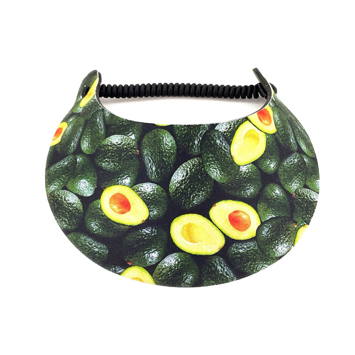 Fruits and Vegetable Foam Sun Visor Foam Visors Avocados Medium 
