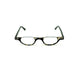 Hepcat Half Frame Tortoise Fully Magnified Readers Fully Magnified Reading Glasses 