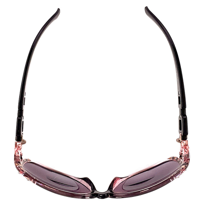 Jazzed High Power Glitzy Rhinestone Bifocal Reading Sunglasses up to +6.00 Bifocal Reading Sunglasses 