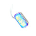 Large Iridescent Holographic Color Sunglasses Hard Case With Handle Eyewear Cases Blue 