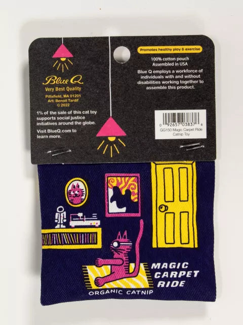 Magic Carpet Ride BlueQ Catnip Toy 