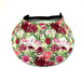 New Plant Theme Foam Sun Visor Foam Visors Pink Florals Medium 