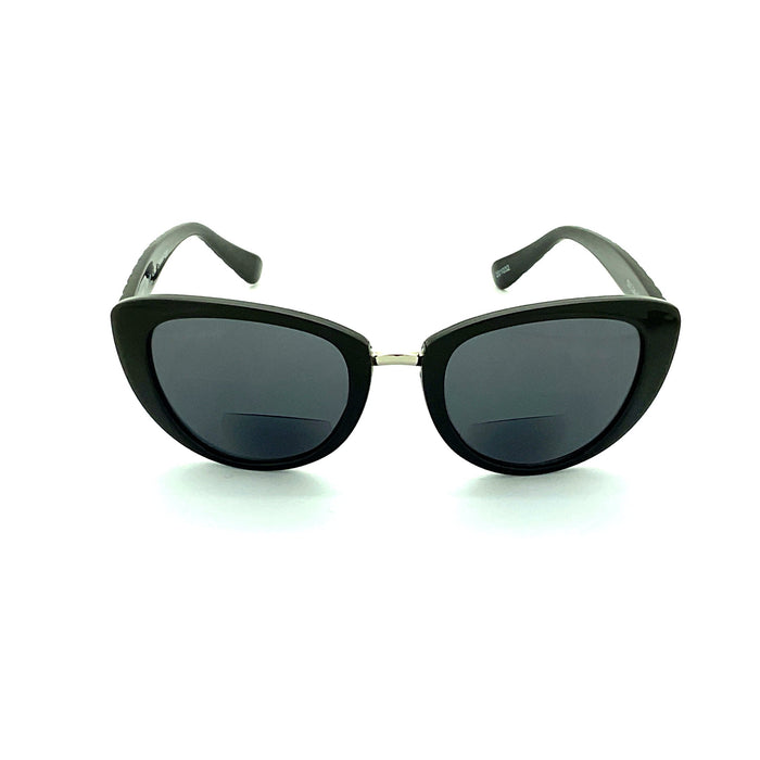Pass The Buck Round Cat Eye Bifocal Reading Sunglasses Bifocal Reading Sunglasses 