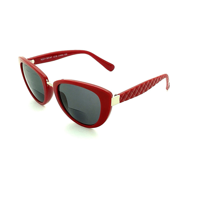 Pass The Buck Round Cat Eye Bifocal Reading Sunglasses Bifocal Reading Sunglasses 