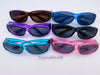 Polarized Translucent Double Temple Rhinestone Fits-Over Sunglasses in Six Colors Fit Over Sunglasses 
