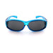 Polarized Translucent Double Temple Rhinestone Fits-Over Sunglasses in Six Colors Fit Over Sunglasses Blue Smoke 