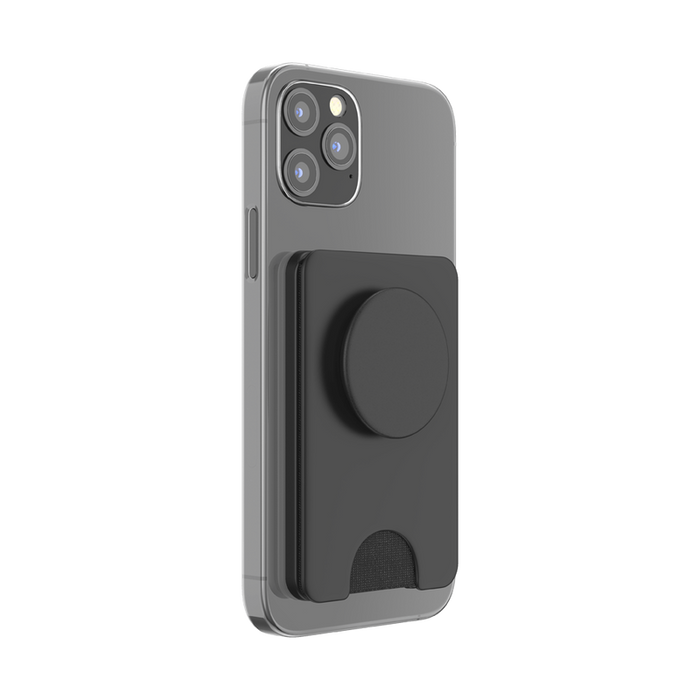 PopSockets Black Magsafe Wallet Case For Phone Popsockets 