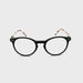 Trendy Fashion Round Keyhole Frame Reading Glasses