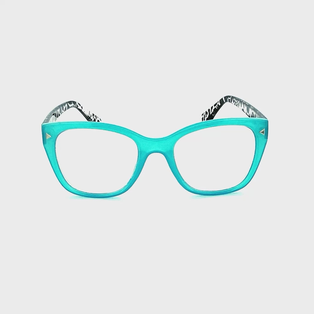 Blue light glasses work by shielding your eyes from high-energy blue wavelengths, reducing any potential for eye strain from prolonged exposure for those who are sensitive. Generally, the purpose of blue light glasses is to reduce digital eye strain and improve sleep quality Blue Frame