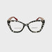 Fast Cateye Frame Clear Bifocal Reading Glasses Red Frame