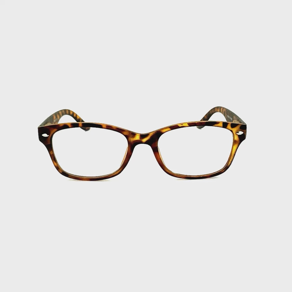 Trendy Fashion Tortoise Wayfarer Frame Reading Glasses