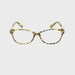 On The Nose High Power Oval Shape Spring Temple Reading Glasses up to +6.00 Leopard Frame