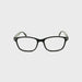 Hang Ten Wayfarer Style Reading Glasses With Spring Hinges Black Frame