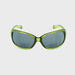 Cinzia Sublime Large Butterfly Sport Wrap Bifocal Reading Sunglasses Green Frame