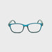 Hang Ten Wayfarer Style Reading Glasses With Spring Hinges Blue Frame
