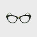 Ducky Shincracker High Power Square Style Spring Temple Reading Glasses up to +6.00 Blue Frame