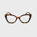 Fast Cateye Frame Clear Bifocal Reading Glasses Tortoise Frame