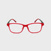 Trendy Fashion Red & Black Reading Glasses