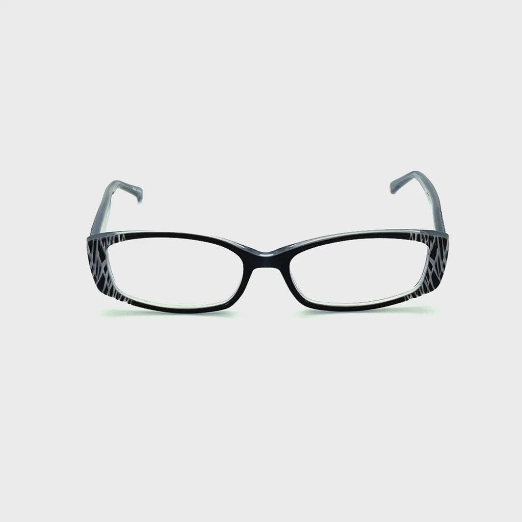 Copy of Cinzia Chisel Reading Glasses with Case in Three Colors Purple