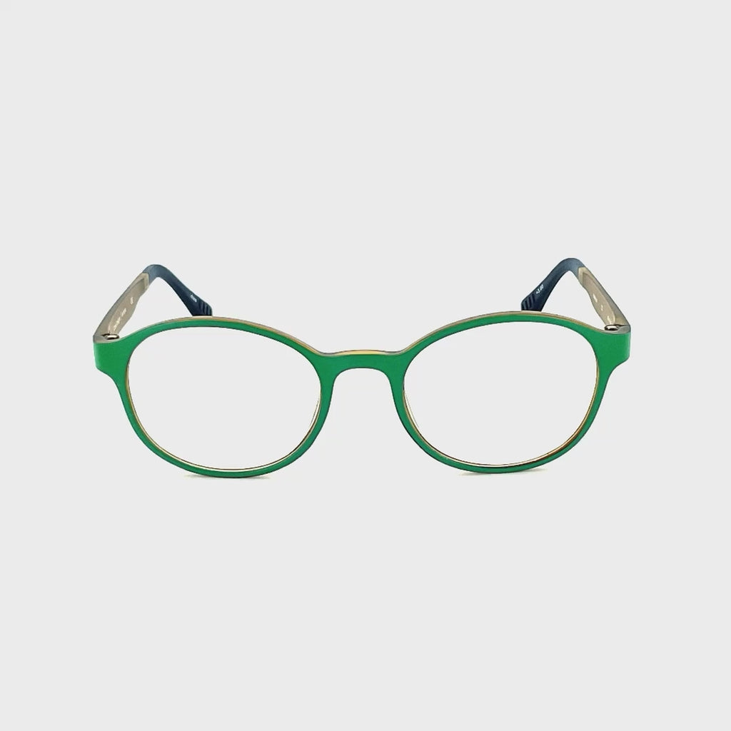 Cinzia Heirloom Reading Glasses in Three Colors Green