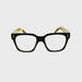 Bada Square Frame Clear Bifocal Reading Glasses Tortoise Frame