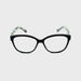 Cut A Rug High Power Large Oval Shape Spring Temple Reading Glasses up to +6.00 Gray Frame