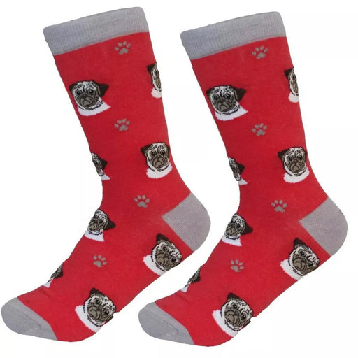 Pug Sock Daddy Socks One Size Fits Most Socks 