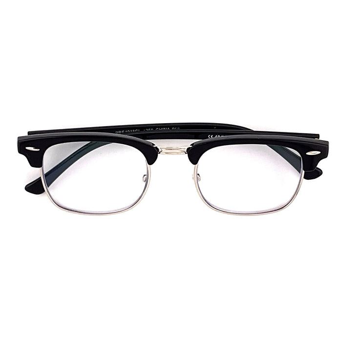 Rookie Clubmaster Multifocal Progressive Reading Glasses Multi-focal Progressive Readers 