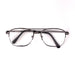 Sauced Clear Fully Magnified Gunmetal Aviator Reading Glasses Fully Magnified Reading Glasses 