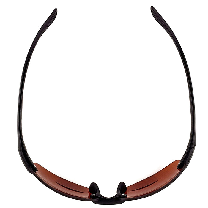 Shotgun Amber Tinted Rimless Shooting & Hunting Sports Bifocal Sunglasses Night Driver 