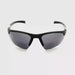 Radical Half Rim Sport Wrap Inner Bifocal Reading Sunglasses black frame